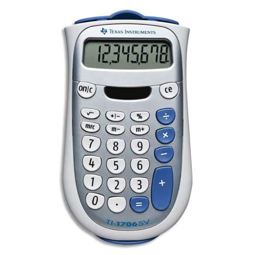 TEXAS INSTRUMENTS Calculatrice de bureau TI-706 SV - 1706SV/FBL/11E1 photo du produit Principale L