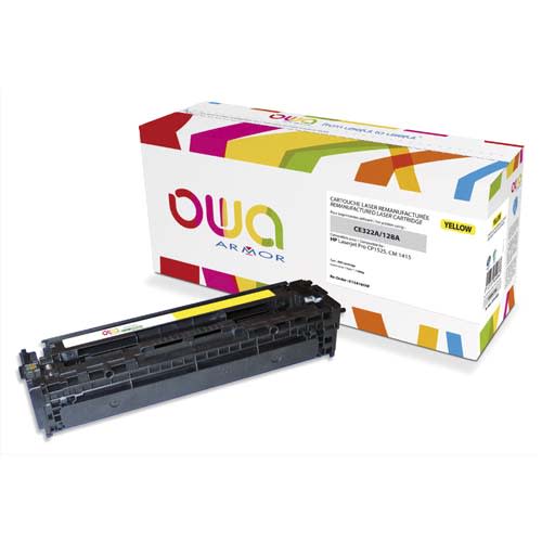 OWA Cartouche Laser compatible HP CE322A K15416OW photo du produit Principale L