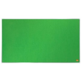 NOBO Tableau d'affichage Widescreen en feutre Impression Pro - 1880 x 1060 mm - vert - 1915428 photo du produit