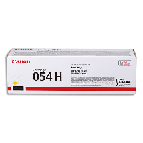 CANON Toner 054H Jaune 3025C002AA photo du produit Principale L