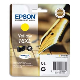 EPSON Cartouche Jet d'Encre DURABrite Ultra Jaune XL ''Stylo à plume'' 16 (T1634) - C13T16344012 photo du produit