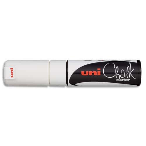 UNI-BALL Marqueur craie CHALK MARKER, pointe ogive moyenne Rose fluo photo du produit Principale L