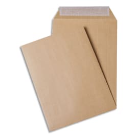 Enveloppe kraft 120g C4 - Courrier+ C4-S [Enveloppebulle.com] 