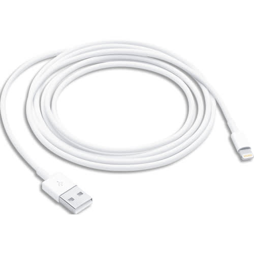 APPLE Câble lightning 2 m blanc - Câble de données / charge pour iPad / iPhone / iPod photo du produit Principale L