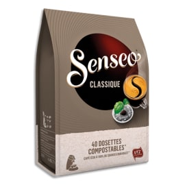 SENSEO Paquet de 40 dosettes de café moulu Classique équilibré 297g photo du produit