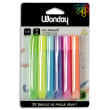 WONDAY Blister de 6 tubes gel pailette couleurs pastel, flacon de 10 ml photo du produit