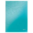 LEITZ Cahier WOW 21x29,7cm, 160 pages 5x5. Couverture rigide. Coloris Menthe photo du produit