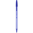 BIC® Cristal Soft Stylo bille à capuchon pointe large 1,2 mm bleu - Stylos  à Bille Non Rétractablesfavorable à acheter dans notre magasin