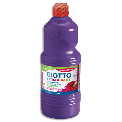GIOTTO Flacon d'1 litre de gouache liquide de couleur Violet photo du produit Principale L