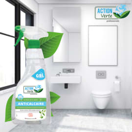 ACTION VERTE Anti-calcaire 750 ml 100% Naturel Elimine le calcaire, rend les surfaces brillantes. photo du produit