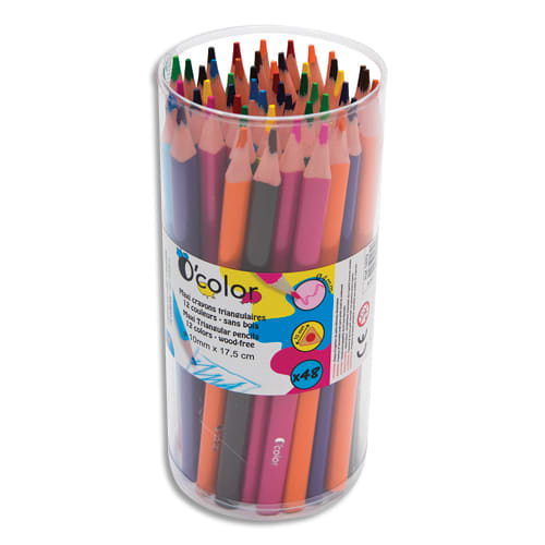 Crayons maxi triangulaires