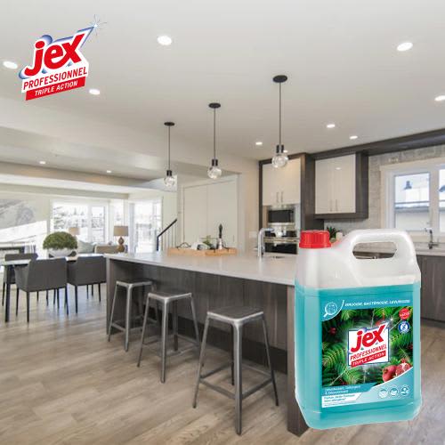 JEX PROFESSIONNEL Express Bidon de 5L Nettoyant multi-usages triple action plus parfum Jardin exotique photo du produit Secondaire 2 L