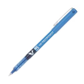 PILOT Stylo Roller pointe tubulaire 0,5 mm encre liquide Bleue HI-TECPOINT BX-V5 photo du produit