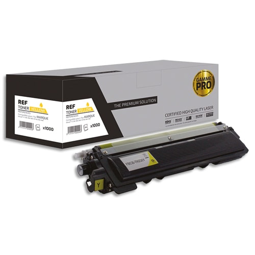 PSN Cartouche compatible laser pro jaune Brother TN-210, 240, 230, 290, L1-BTTN230Y-PRO photo du produit Principale L