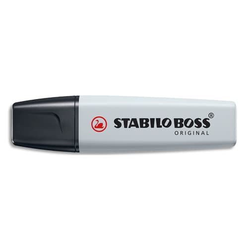 Surligneur STABILO BOSS ORIGINAL Pastel - blister x 1 Surligneur poudre de  gris