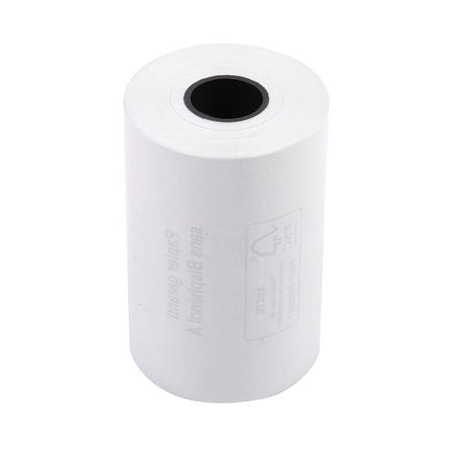 Rouleau de papier thermique - Bobine de 57 x 40 x 12 mm - carton de 50  rouleaux