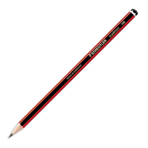 STAEDTLER Crayon graphite tête trempée mine B TRADITION 110 photo du produit Principale L