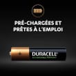 DURACELL Piles Rechargeables AAA 750 Mah, lot de 4 piles photo du produit Secondaire 1 S