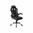 MT INTERNATIONAL Fauteuil Gamer en tissu et mesh. Mécanisme basculant centré. Accoudoirs relevables photo du produit