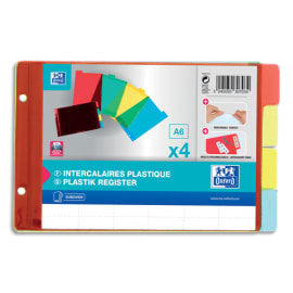 DURABLE intercalaire A - Z, en PP, format A5 paysage - Achat/Vente DURABLE  9365004