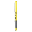 BIC Highlighter Grip Surligneurs Pointe Biseaut&eacute;e - Jaune photo du produit