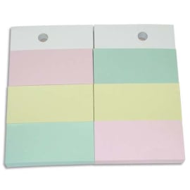 POST-IT Mini cube PLAISIR 400 feuilles 5,1X5,1 cm Rose Néon