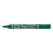 PENTEL Marqueur permanent N850 Pointe ogive, encre indélébile à base alcool. Vert photo du produit