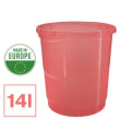 ESSELTE Colour'Breeze Corbeille à papier, 14 litres, corail, 628461 photo du produit Secondaire 1 S