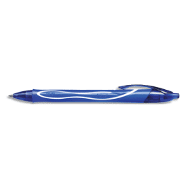 BIC Gel-ocity Quick Dry Stylos-Gel Rétractables Pointe Moyenne (0,7 mm) - Bleu photo du produit