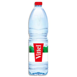 VITTEL Bouteille plastique d'eau d'1,5 litre minérale plate photo du produit