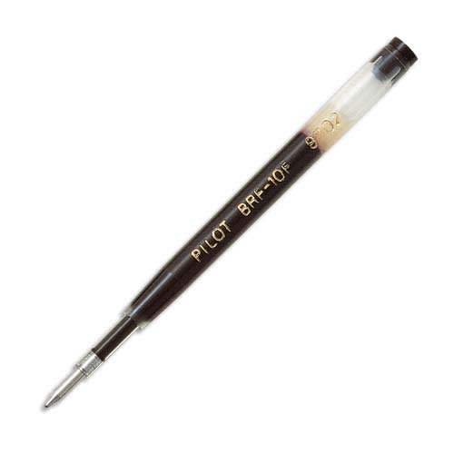 PILOT Recharge d'encre Noire pour stylo à bille encre gel pointe