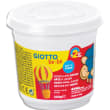 GIOTTO BE-BE Pot de 220 grammes de pâte à jouer couleur blanc, livré par lot de 8 photo du produit