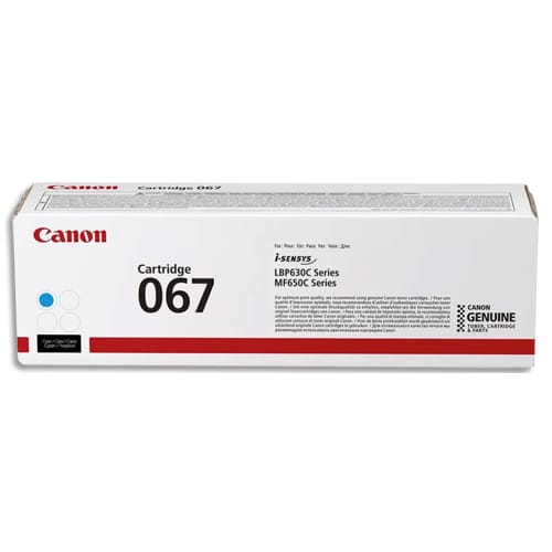 CANON Cartouche Toner cyan CRG 067 5101C002 photo du produit Principale L