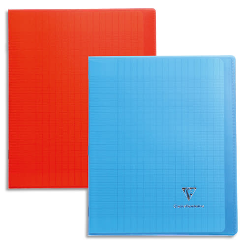 Clairefontaine Cahier Kover Book 24 x 32 cm grands carreaux vert