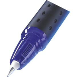 PILOT Stylo Roller FriXion Point, pointe hi-tec fine, s'efface à la gomme en bout de stylo,coloris Bleu. photo du produit