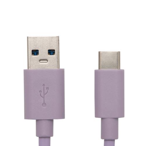 APM Câble USB Type-C violet 1m 600404 photo du produit Principale L