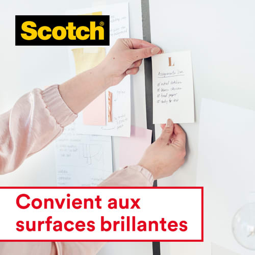 SCOTCH Ruban Crystal transparent 19mm x 7,5m sur dévidoir photo du produit Secondaire 3 L