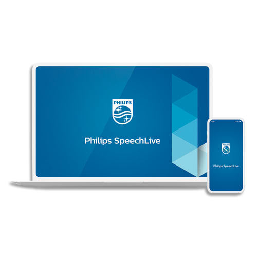 PHILIPS Abonnement reconnaissance vocale 1 an SPEECHLIVE photo du produit Principale L