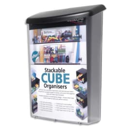 DEFLECTO Boîte pour extérieur incassable avec protection UV format A4 - L25 x H33,5 x P10 cm transparent photo du produit