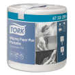 TORK Bobine d'essuyage plus portable 2 plis 345 formats 23,4 x 22,3 cm 80,7 mètres coloris Blanc photo du produit