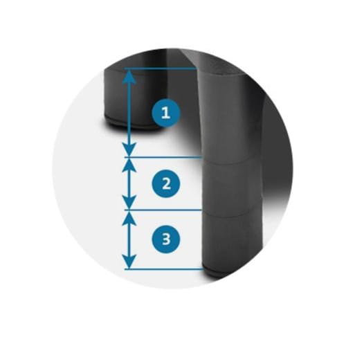 KENSINGTON Support pour écran, SmartFit, avec tiroir, noir, K55725EU photo du produit Secondaire 2 L