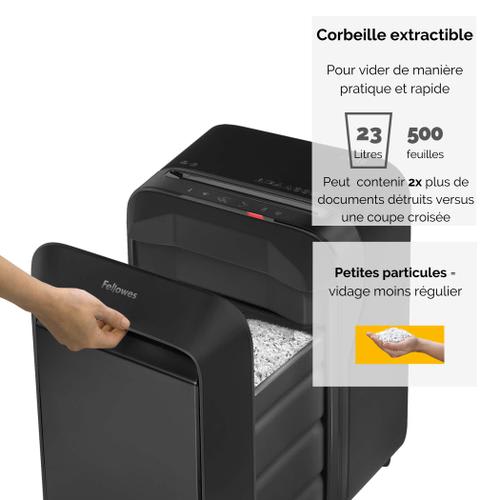 FELLOWES Destructeur LX210 coupe croisée 5502501 photo du produit Secondaire 3 L