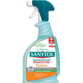 SANYTOL Spray dégraissant désinfectant cuisine 750 ml photo du produit