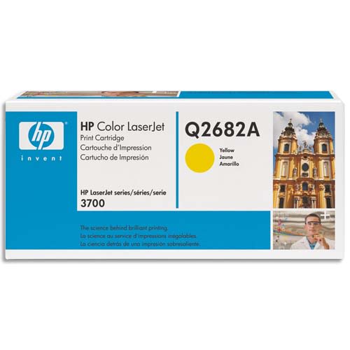 HP Cartouche Laser Jaune Q2682A photo du produit Principale L