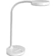 CEP Lampe de bureau FLEX. Bras flexible en métal gainé, tête orientable. Variateur d'intensité. Blanche photo du produit