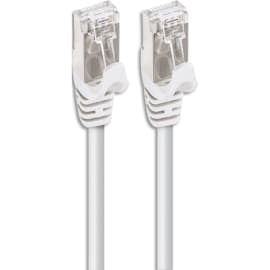 APM Câble RJ45, catégorie 7, S/FTP, droit, blanc, 10m photo du produit