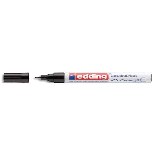 Marqueur permanent peinture noir EDDING E-2200C