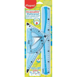 Maped Règle transparente incassable 30 cm, 245620 