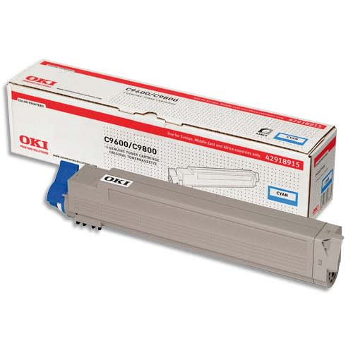 OKI Toner Cyan 42918915 photo du produit Principale L