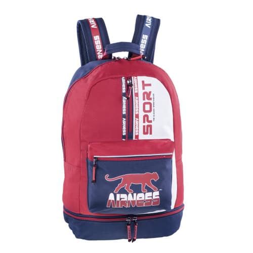 OXFORD Sac Borne Sple AIRNESS DEVONS BOYS 1 cmpt 30x40x14 cm. Rubber print, coloris Bleu, Rouge et Blanc photo du produit Principale L